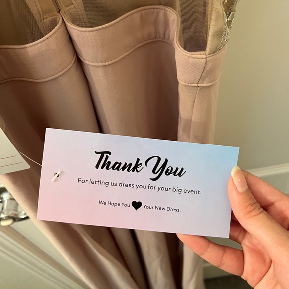 Long Dusty Blush Pink Prom Dress by PromGirl - Picture 8 of 12